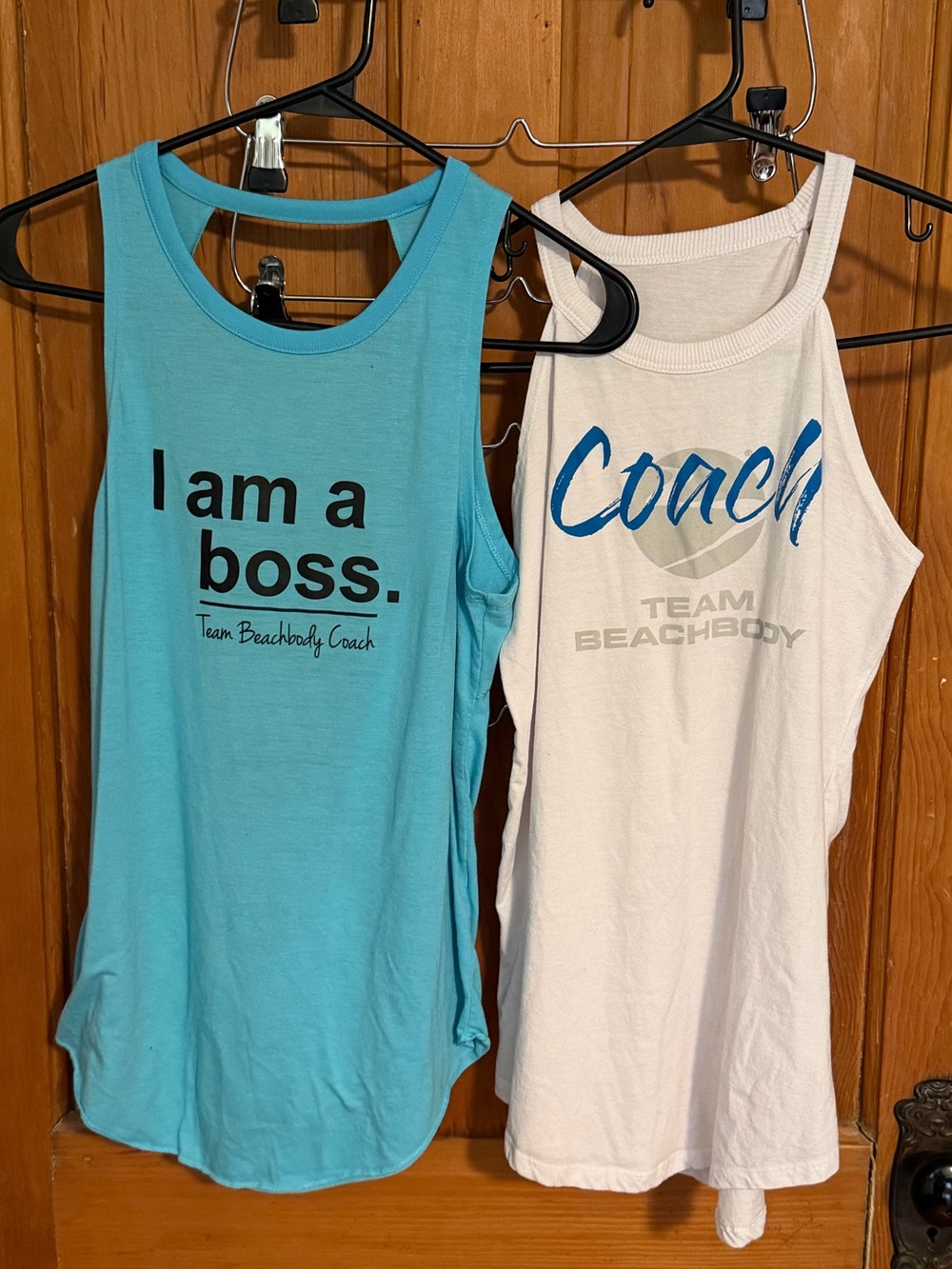 Bundle of 2 Beachbody Coach Tank Tops